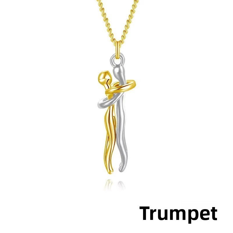 Embrace Necklace Pendant