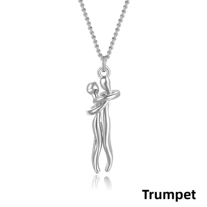 Embrace Necklace Pendant