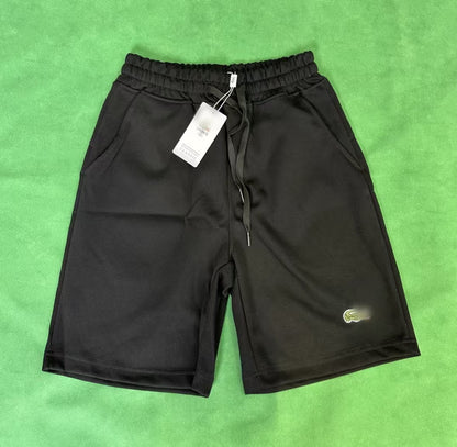 Embroidered Animal Print Casual Shorts
