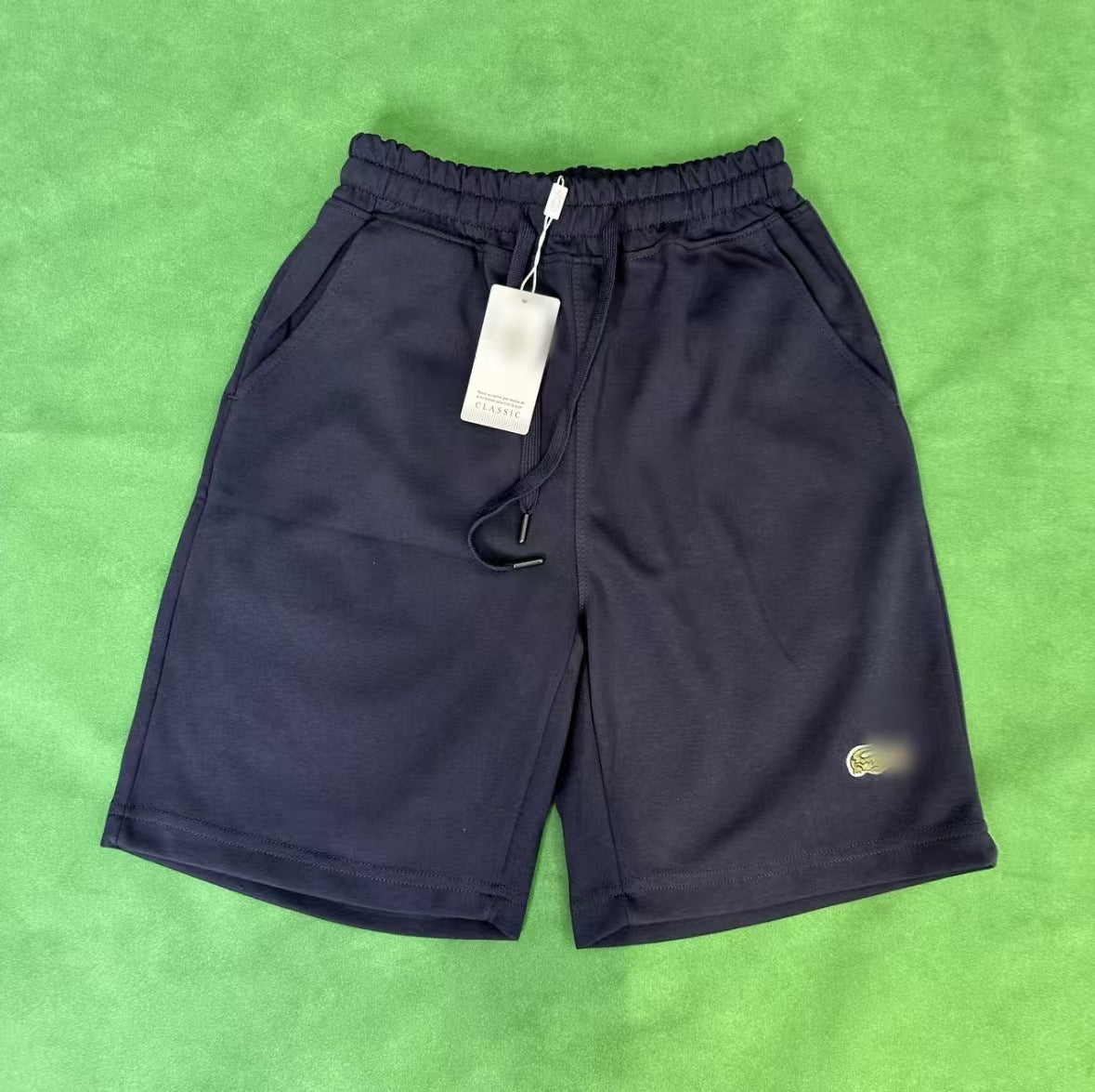 Embroidered Animal Print Casual Shorts