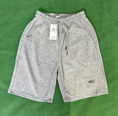 Embroidered Animal Print Casual Shorts