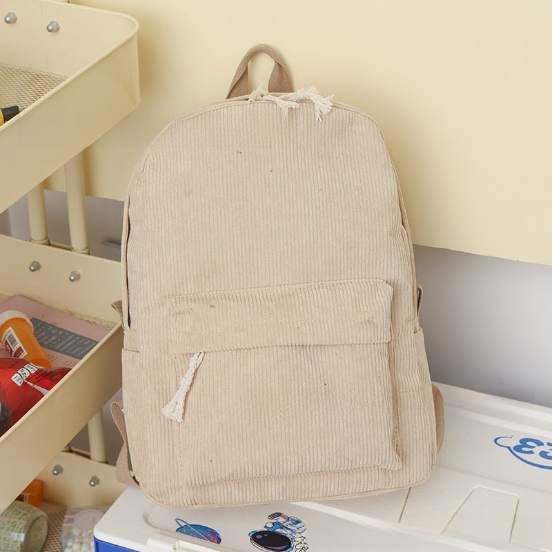 embroidered backpack