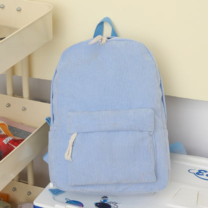 embroidered backpack