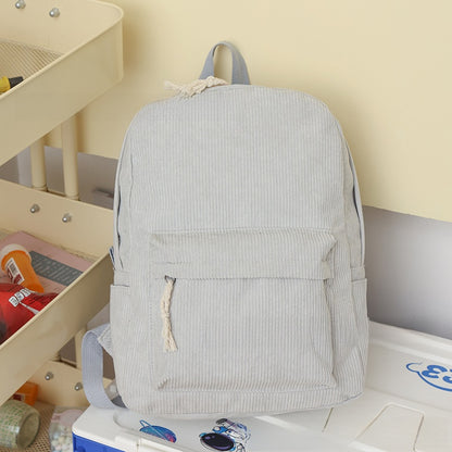 embroidered backpack