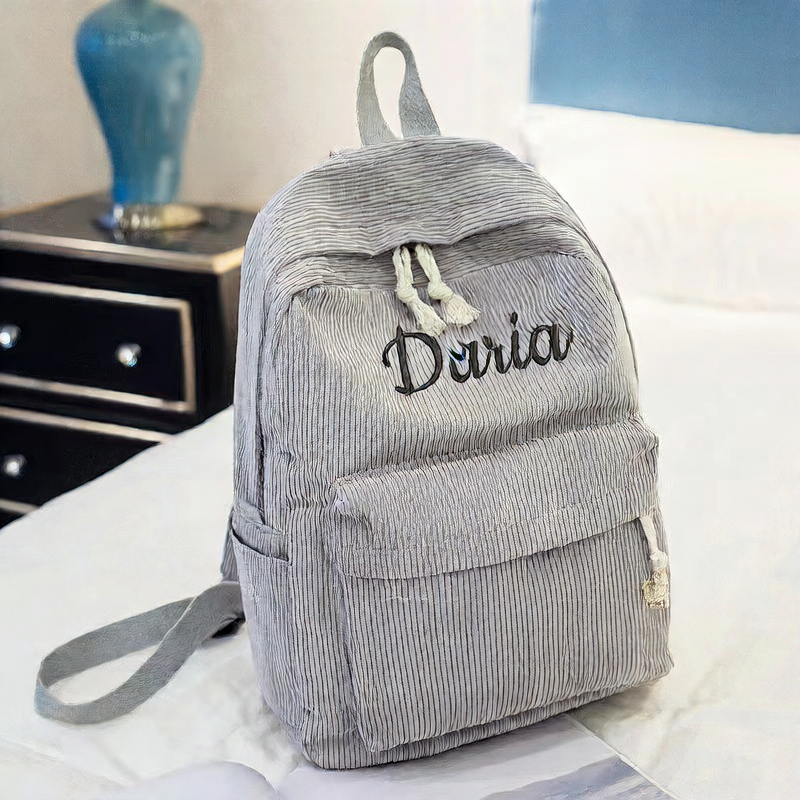 Embroidered Backpack