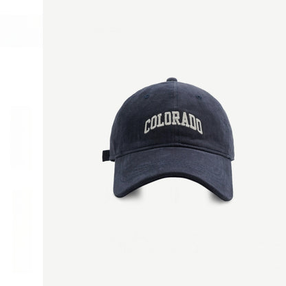 Embroidered baseball cap