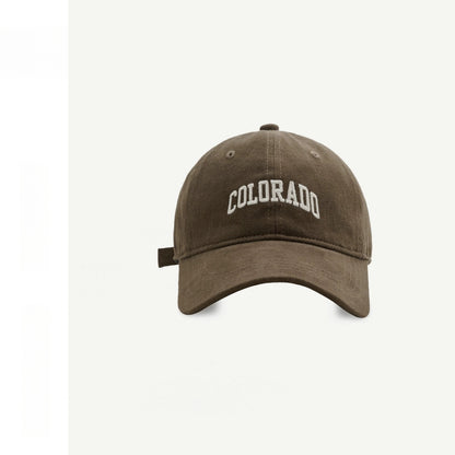 Embroidered baseball cap