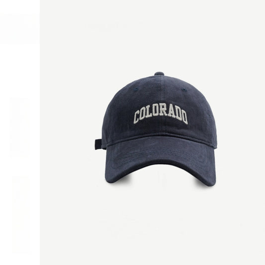 Embroidered baseball cap