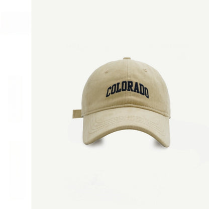 Embroidered baseball cap