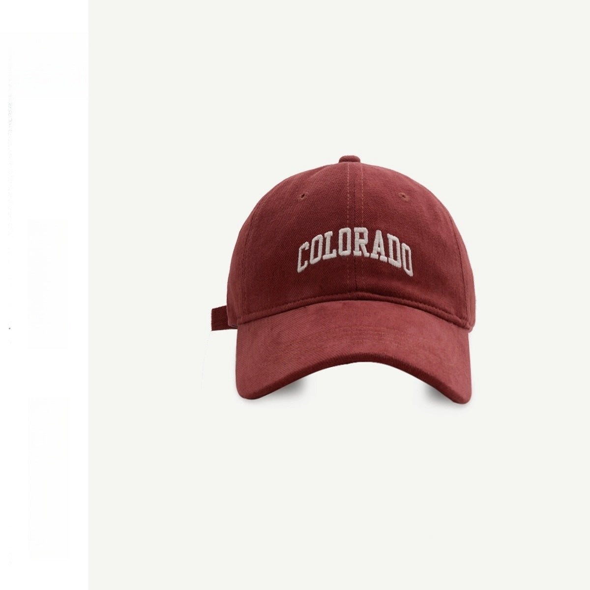 Embroidered baseball cap