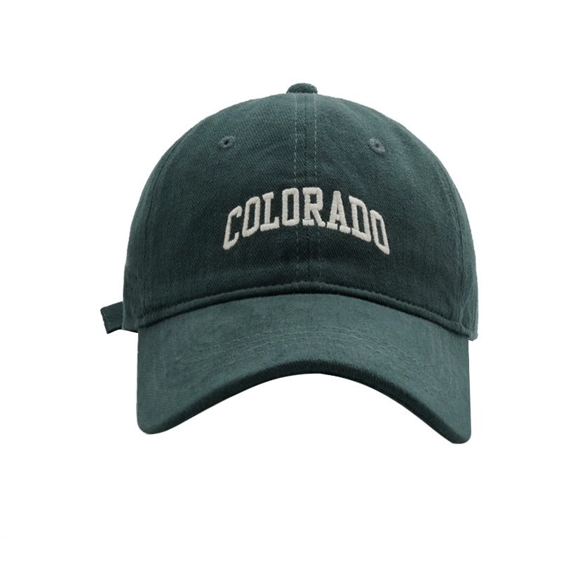 Embroidered baseball cap