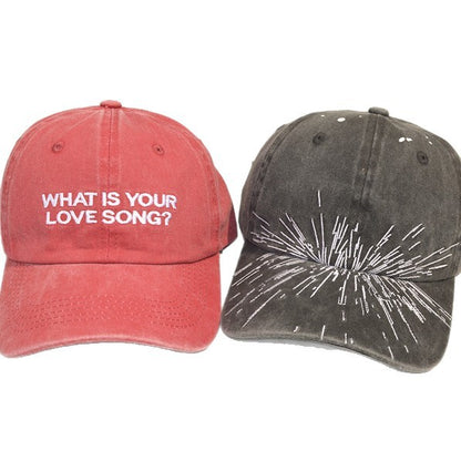 Embroidered Baseball Cap Sun Protection