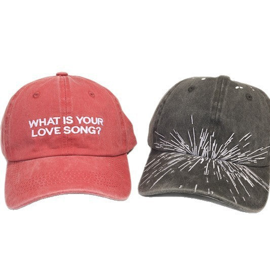 Embroidered Baseball Cap Sun Protection