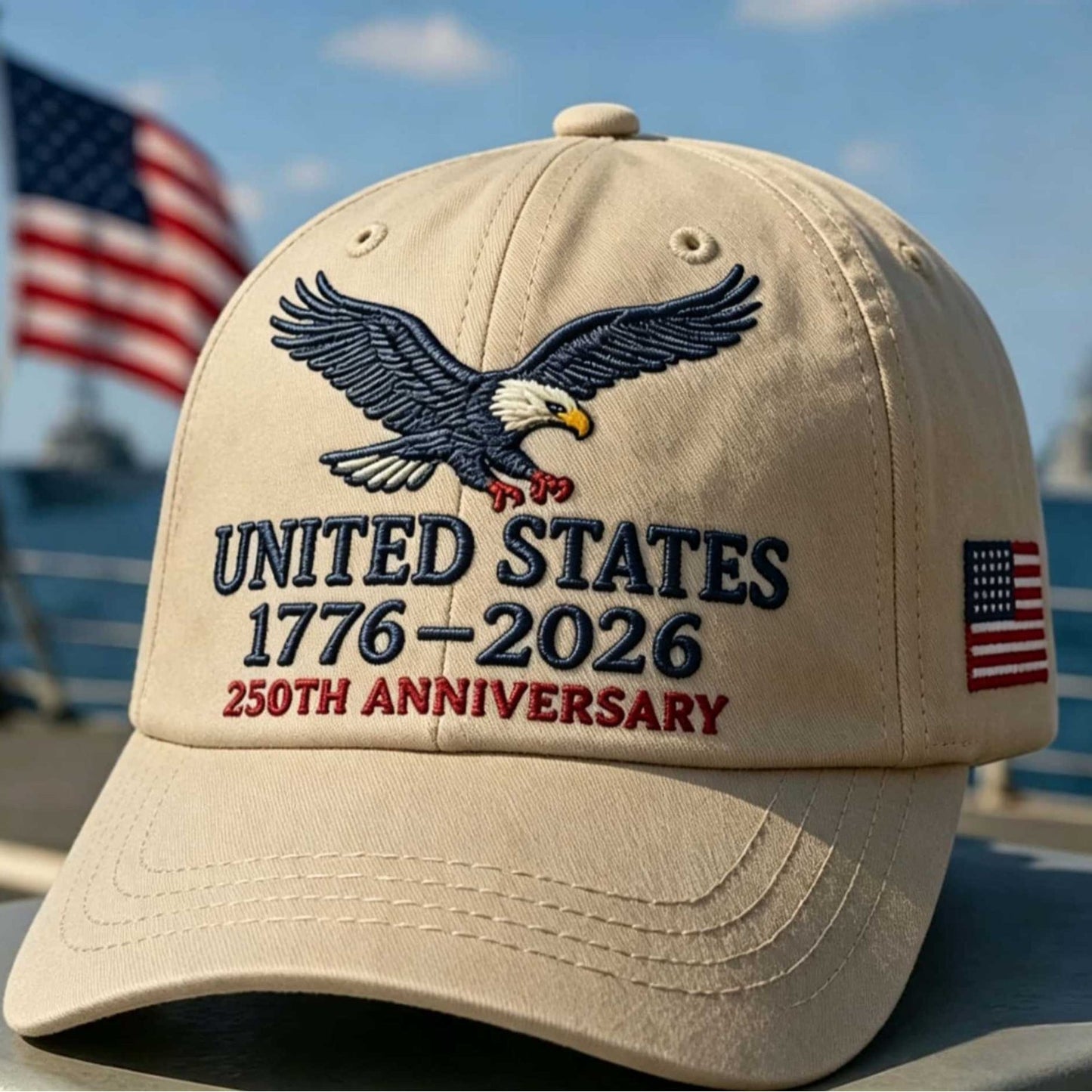 Embroidered Baseball Cap with Adjustable Fit