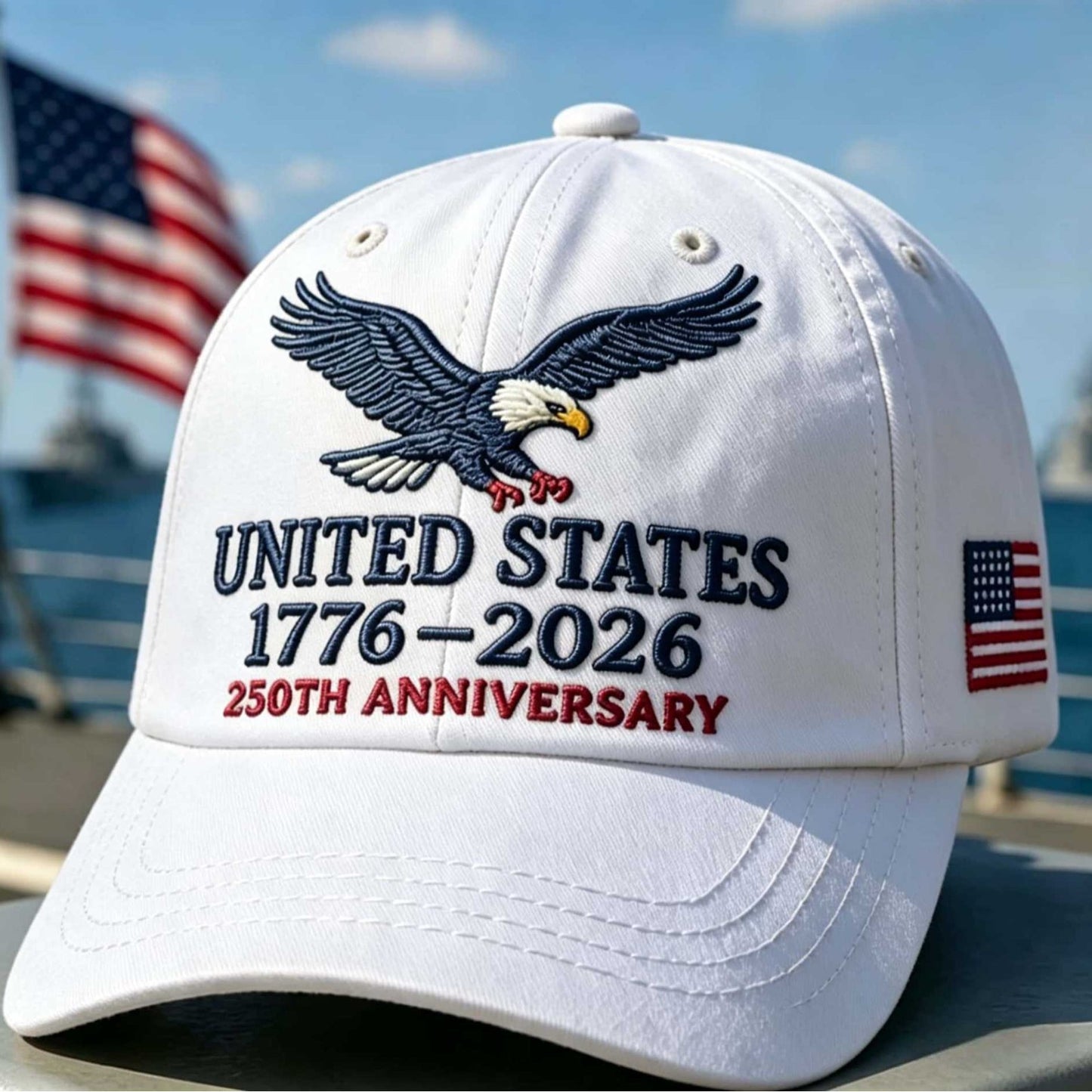 Embroidered Baseball Cap with Adjustable Fit