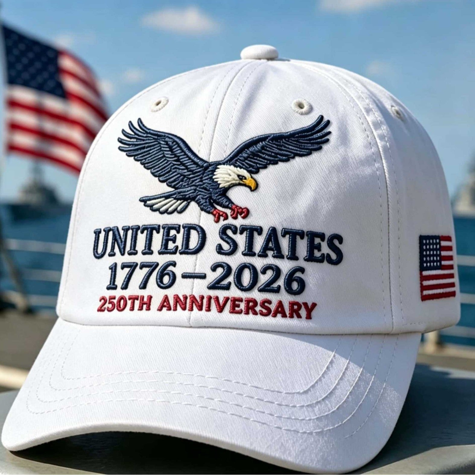 Embroidered Baseball Cap with Adjustable Fit
