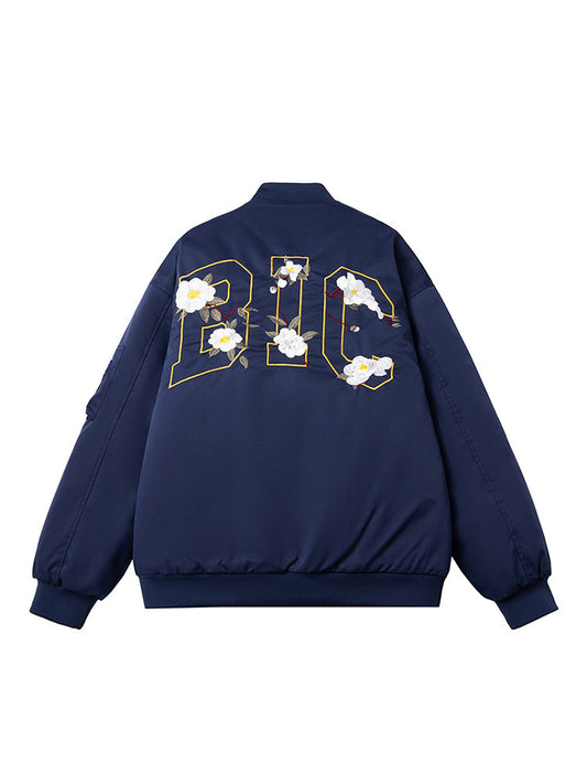 Embroidered Baseball Jacket