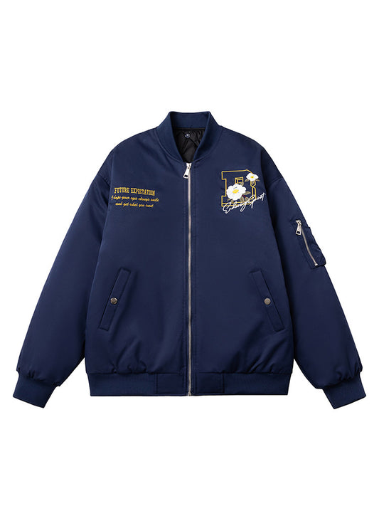 Embroidered Baseball Jacket
