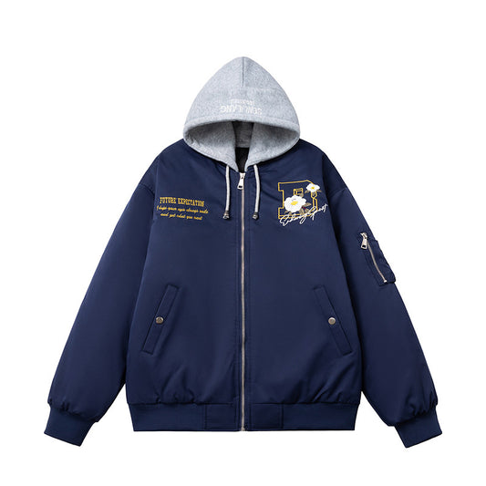 Embroidered Baseball Jacket
