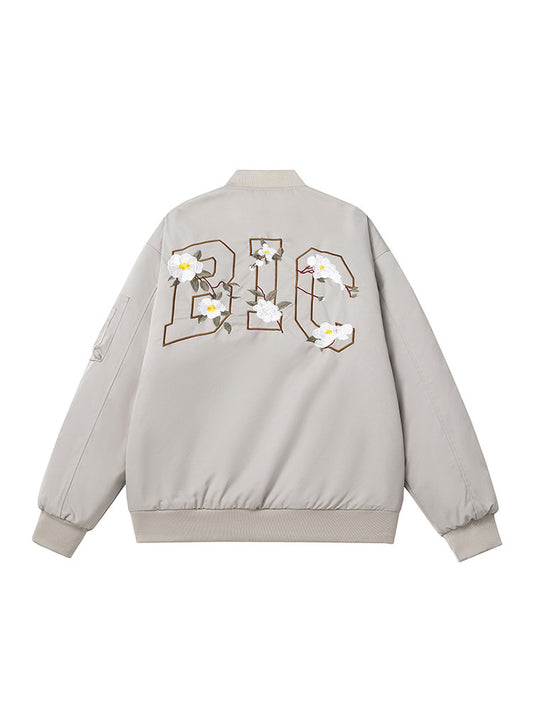 Embroidered Baseball Jacket