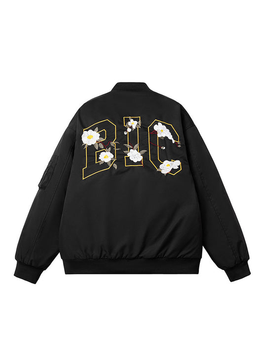 Embroidered Baseball Jacket