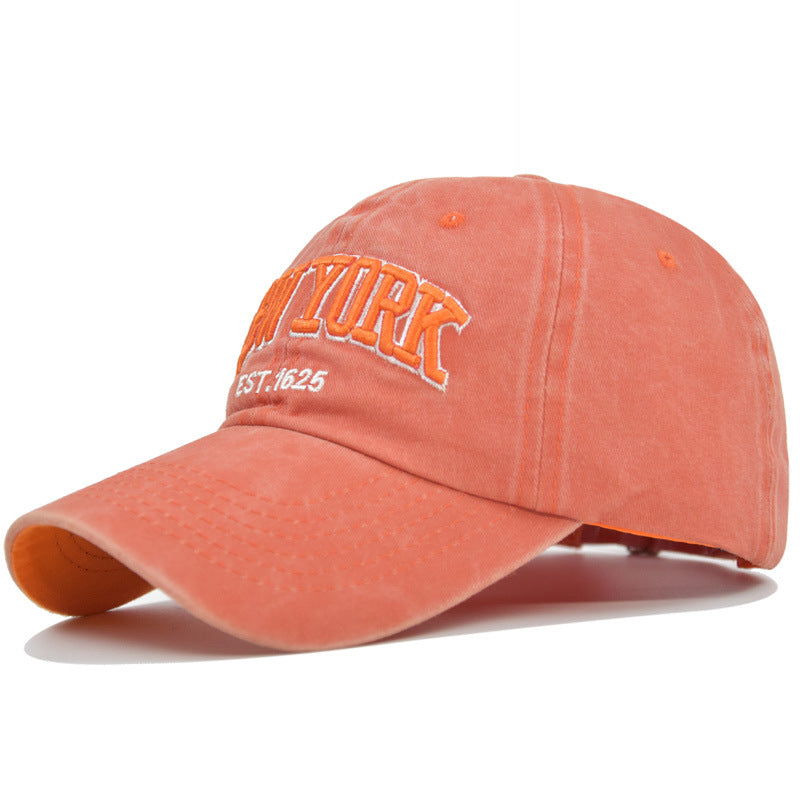 Embroidered baseball sun hat