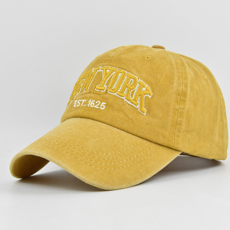 Embroidered baseball sun hat