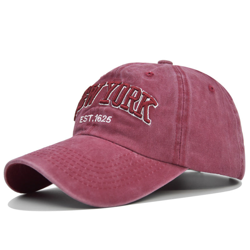 Embroidered baseball sun hat