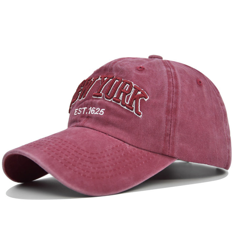 Embroidered baseball sun hat