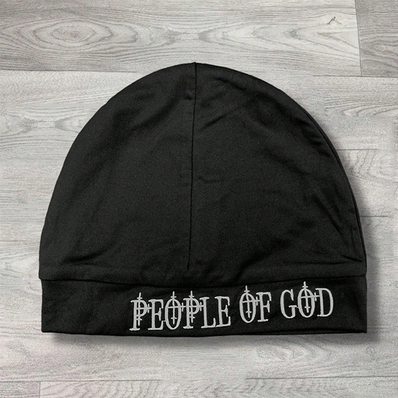 Embroidered Beanie Hat