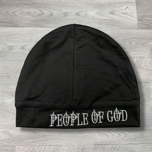 Embroidered Beanie Hat