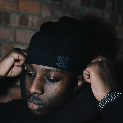 Embroidered Beanie Hat