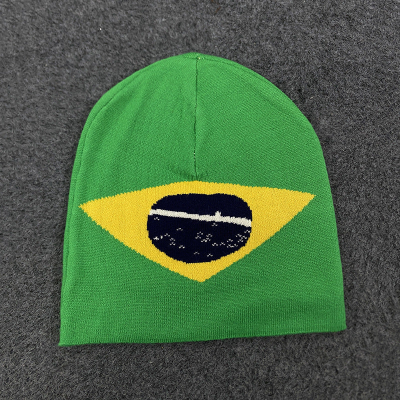 Embroidered Beanie Hat