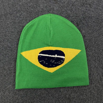 Embroidered Beanie Hat