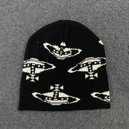 Embroidered Beanie Hat