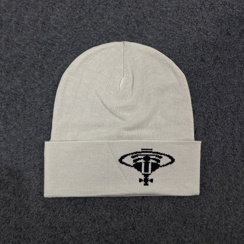 Embroidered Beanie Hat