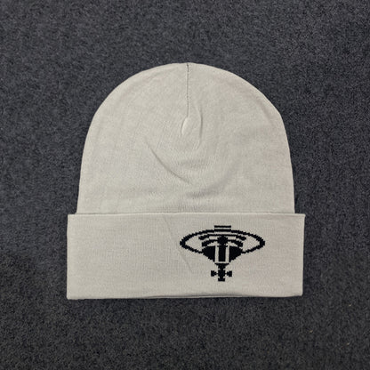 Embroidered Beanie Hat