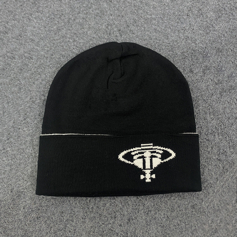 Embroidered Beanie Hat