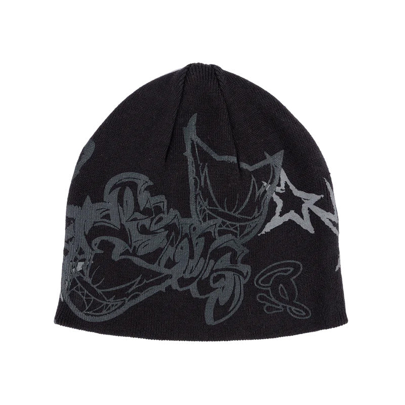 Embroidered Beanie Hat