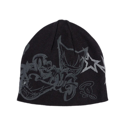 Embroidered Beanie Hat