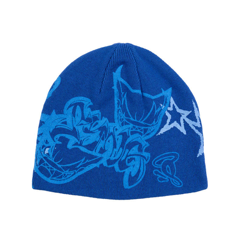 Embroidered Beanie Hat