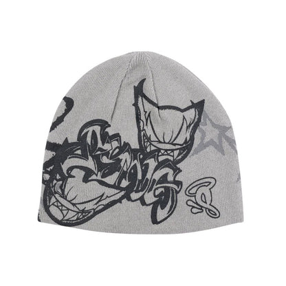 Embroidered Beanie Hat