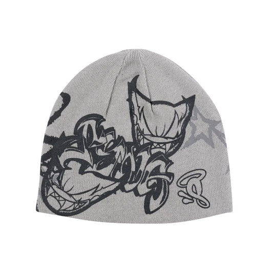 Embroidered Beanie Hat