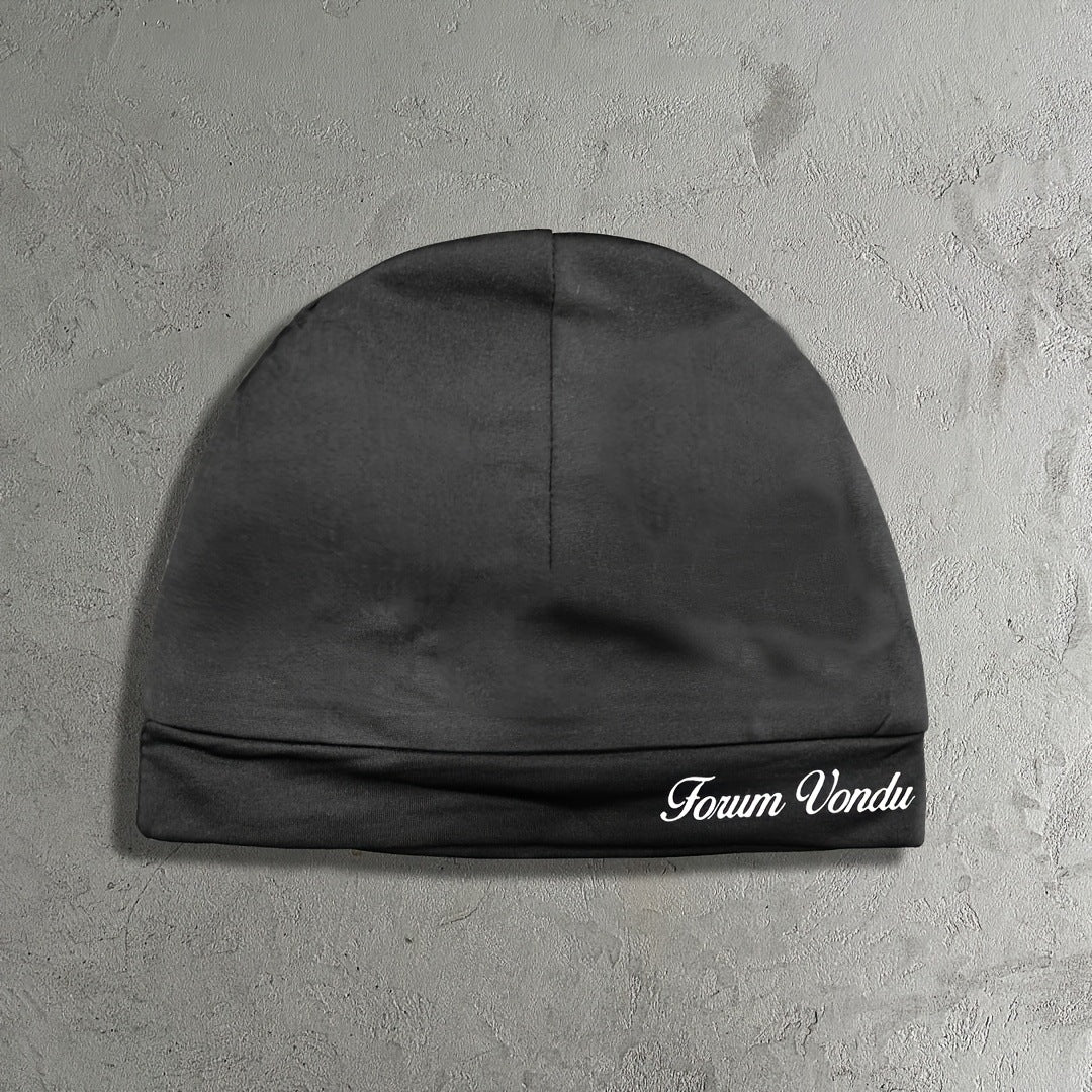Embroidered Beanie Hat