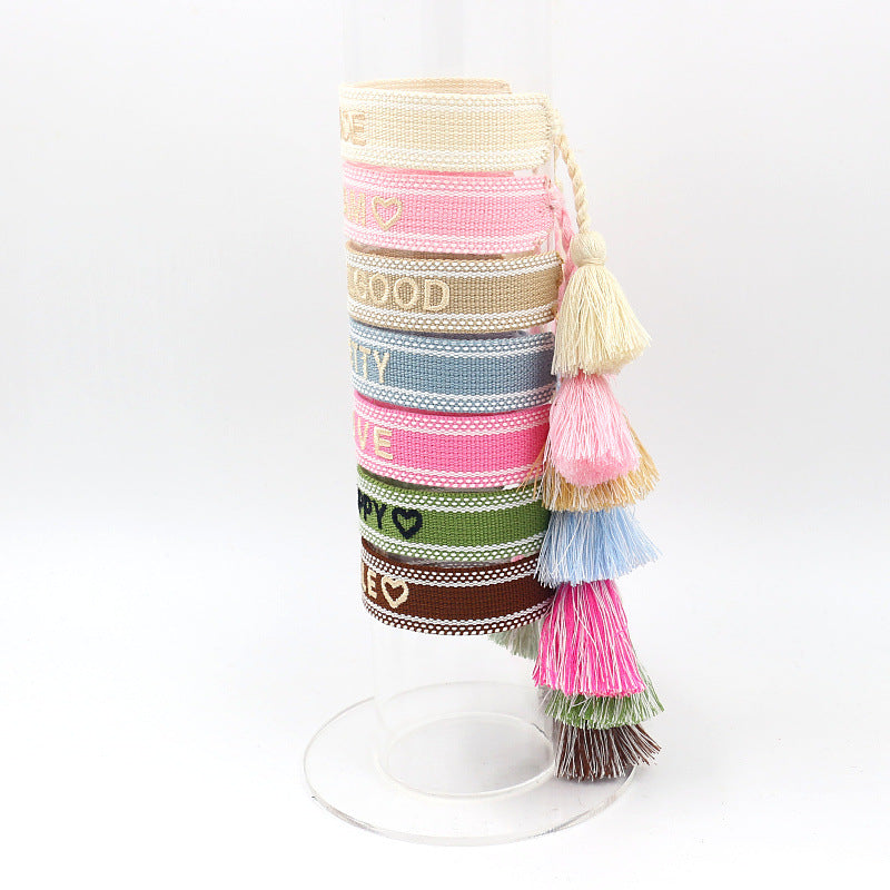 Embroidered Bracelet