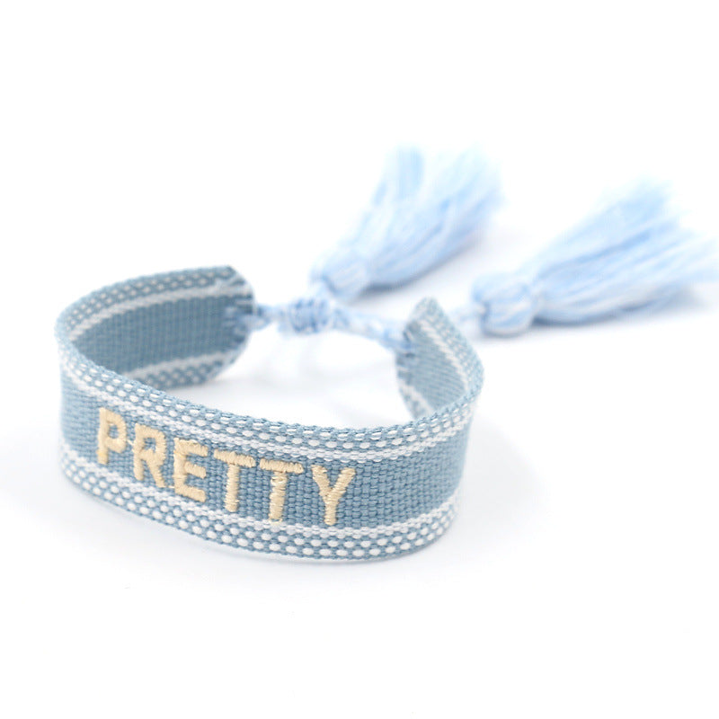 Embroidered Bracelet