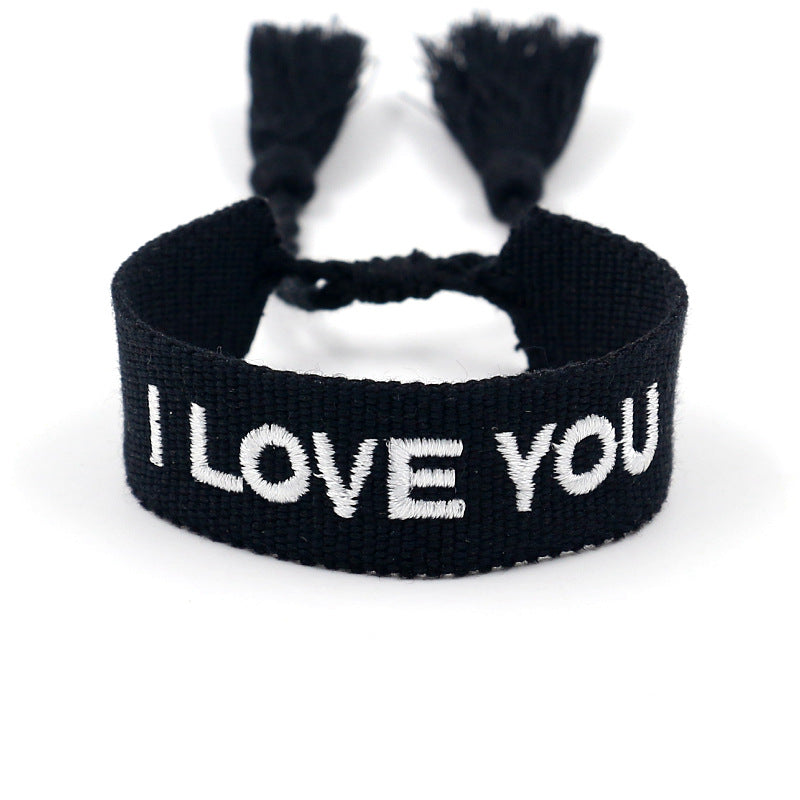 Embroidered Bracelet