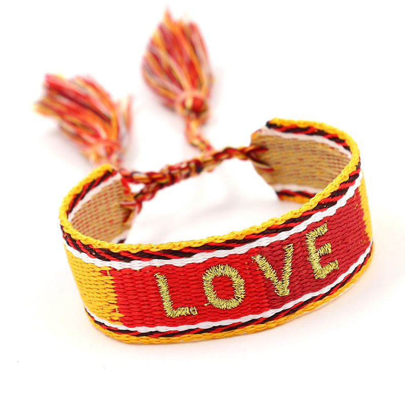 Embroidered Bracelet