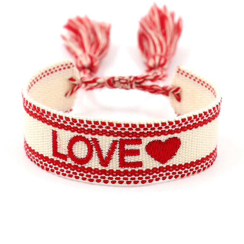 Embroidered Bracelet