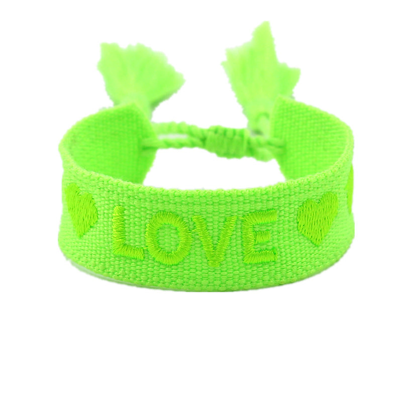Embroidered Bracelet